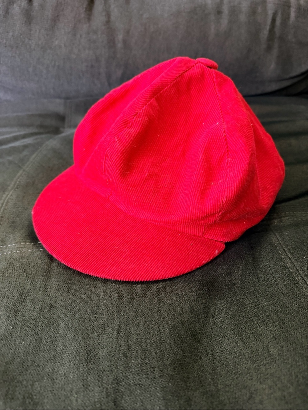 Vintage American Girl by Vikki Red Corduroy Hat